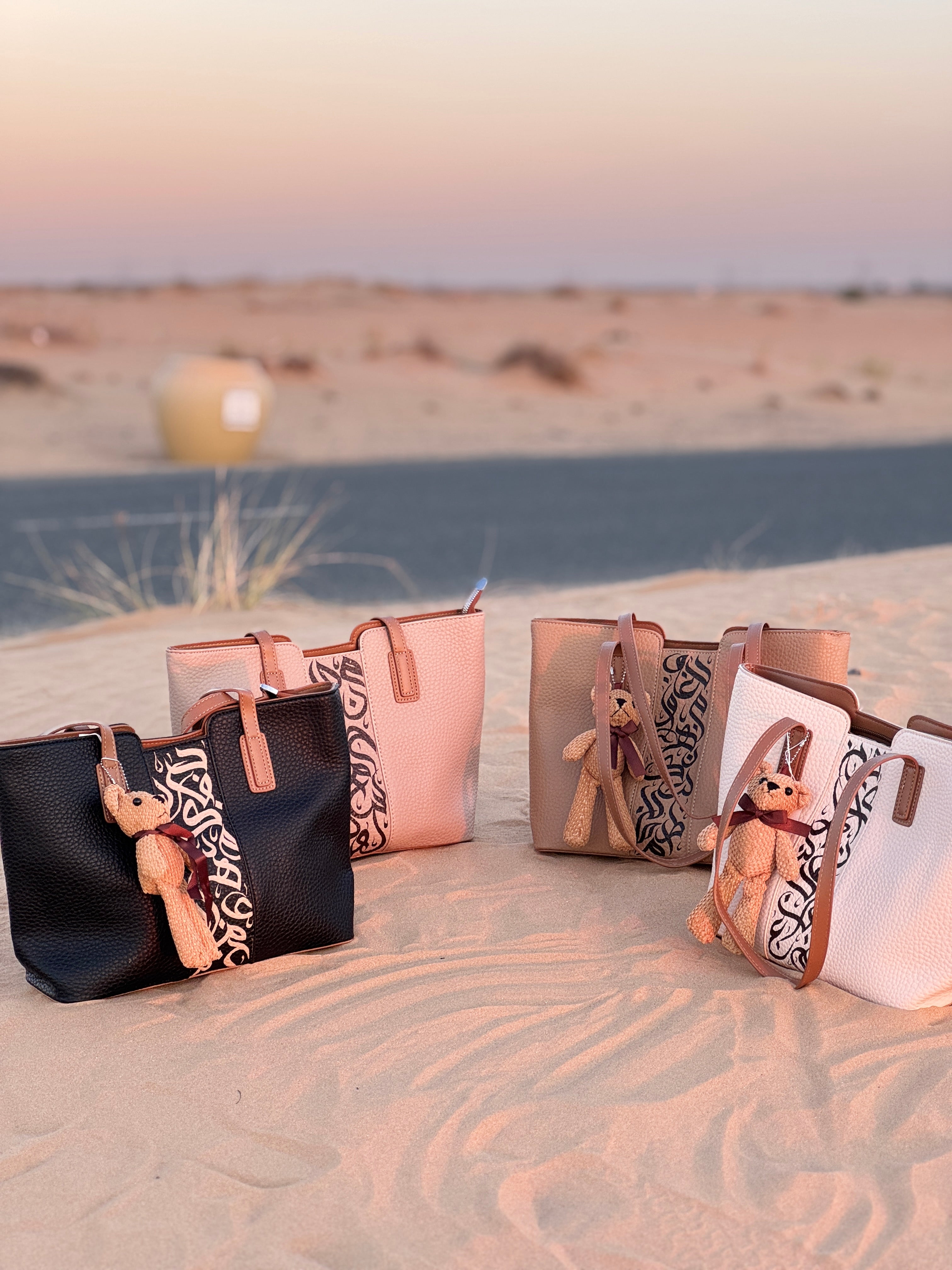 REZIRE Hand-Finished Arabic Calligraphy Bag