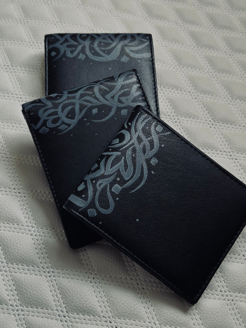 REZIRE Calligraphy Edge Wallet – Dark Series
