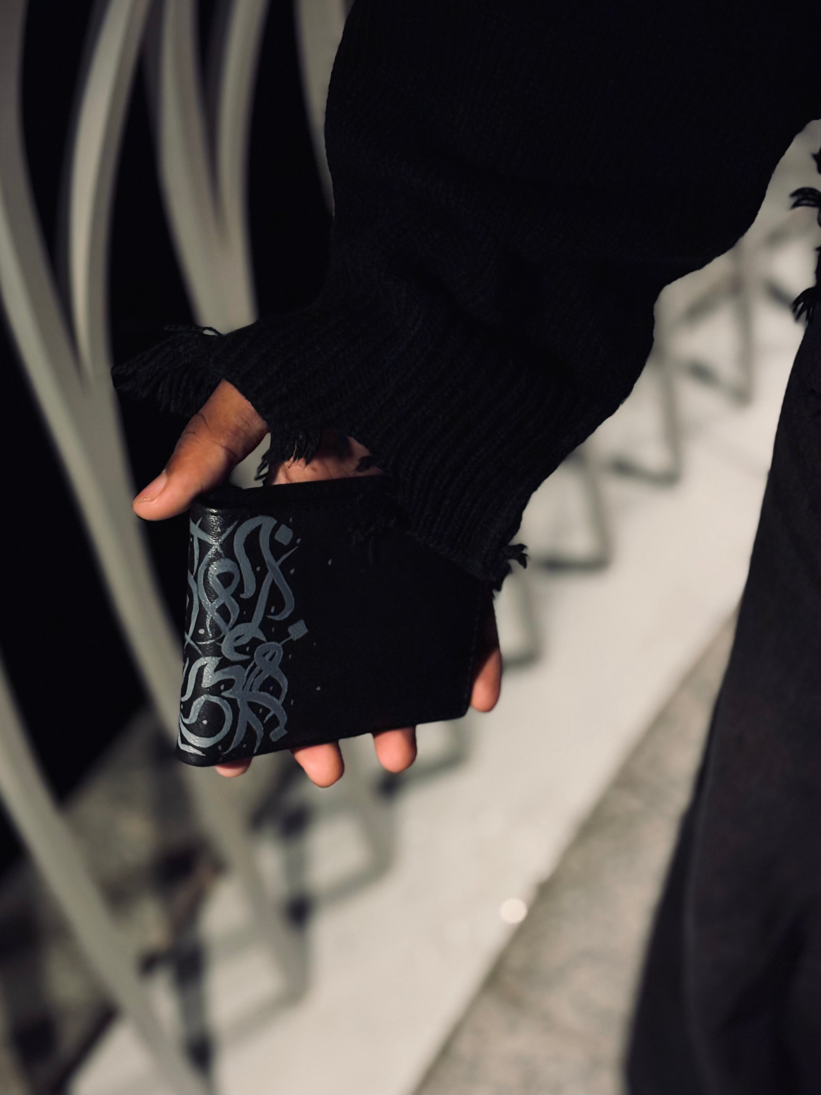 REZIRE Calligraphy Edge Wallet – Dark Series